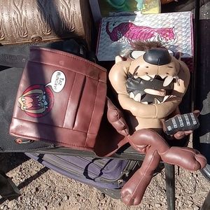 Vintage taz remote control holder